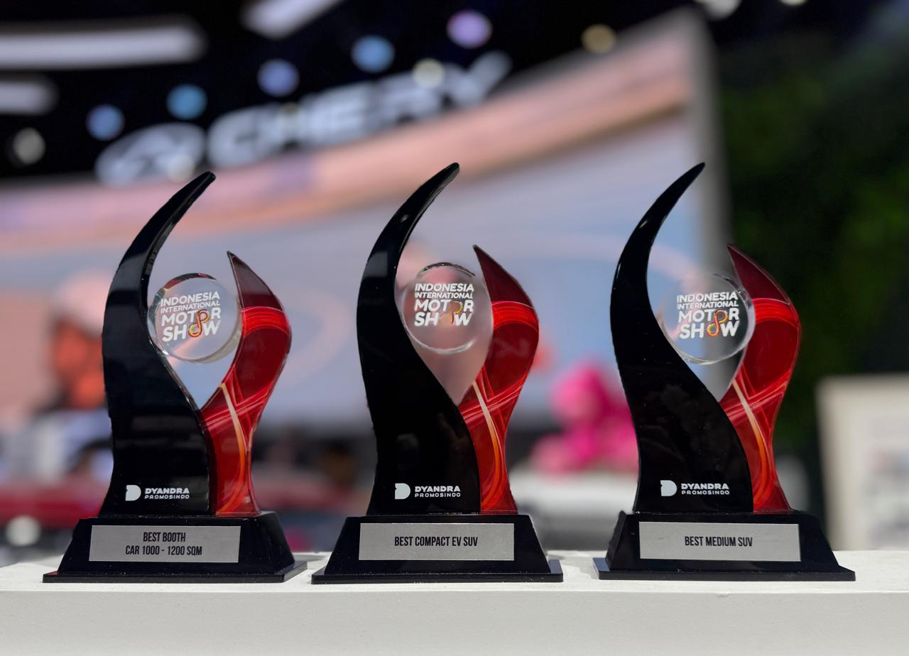 Chery Raih 3 Penghargaan di Indonesia International Motor Show 2026: Best Booth, Best Medium SUV TIGGO 8 CSH, dan Best Compact SUV J6T.